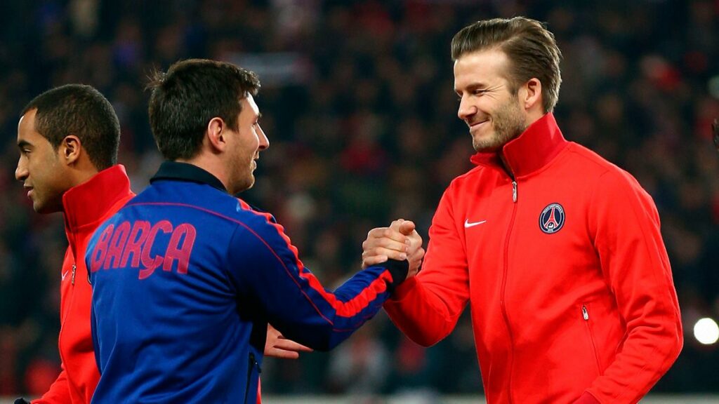 Beckham, Messi