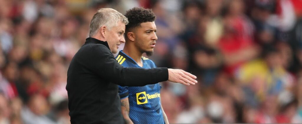 Ole Gunnar Solksjaer, Jadon Sancho