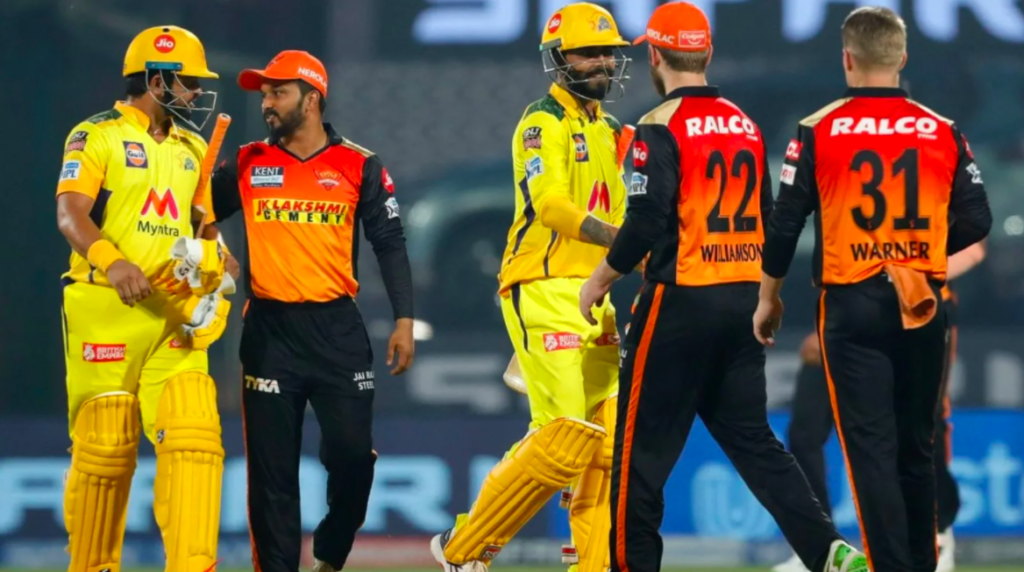 Chennai Super Kings vs Sunrisers Hyderabad