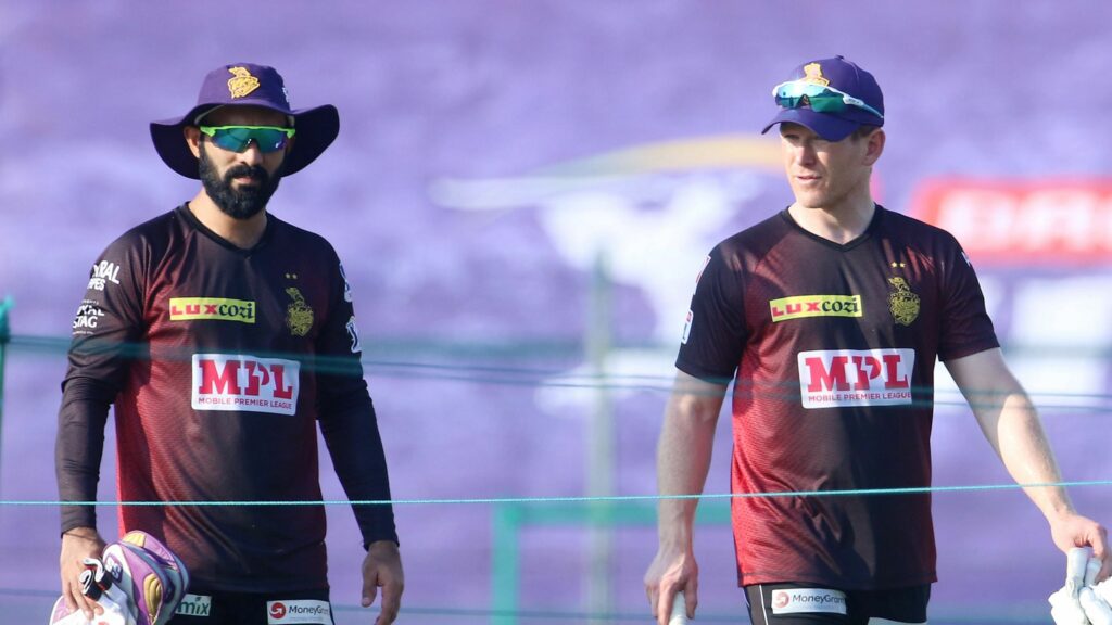 Dinesh Karthik, Eoin Morgan