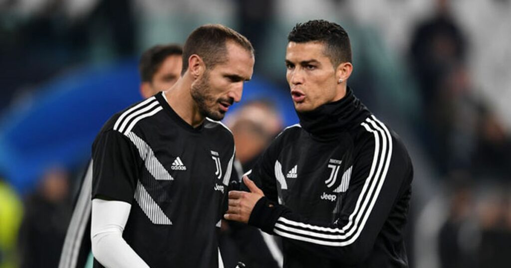 Giorgio Chiellini, Cristiano Ronaldo