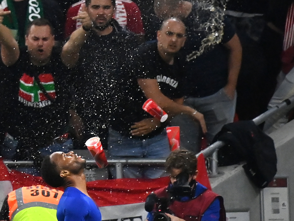 Hungary fans vs England