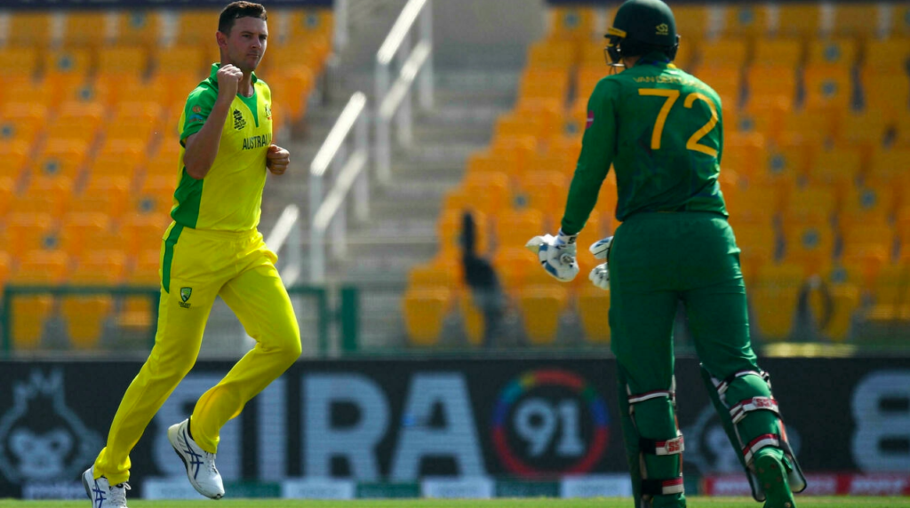 Josh Hazlewood vs South Africa