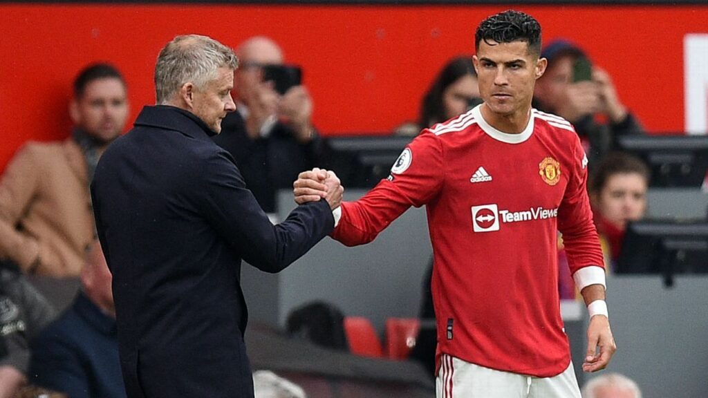 Ole Gunnar Solskjaer, Cristiano Ronaldo