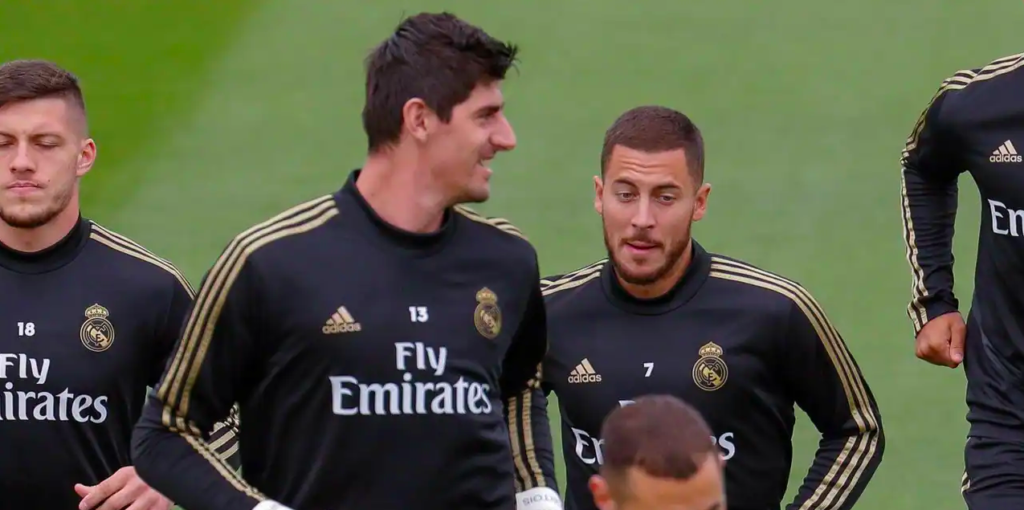 Eden Hazard, Thibaut Courtois