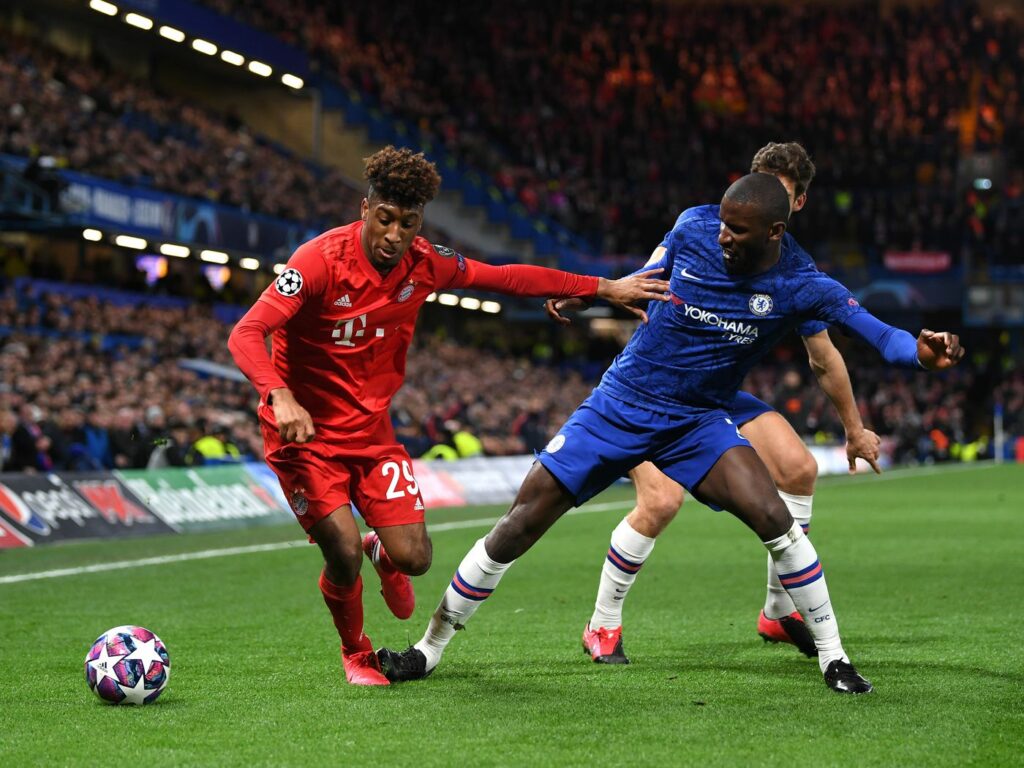 Kingsley Coman vs Chelsea