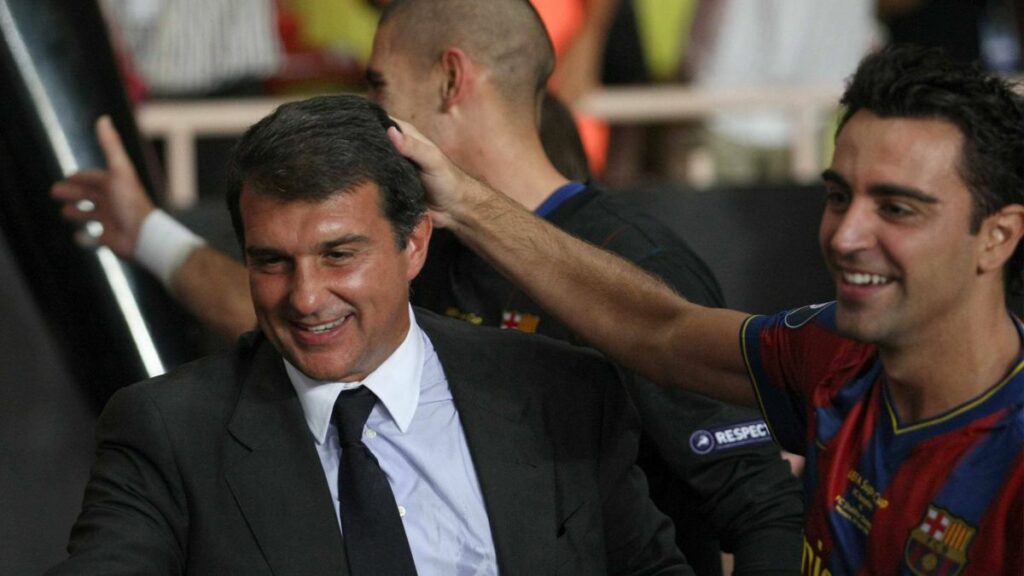 Laporta Xavi Hernandez