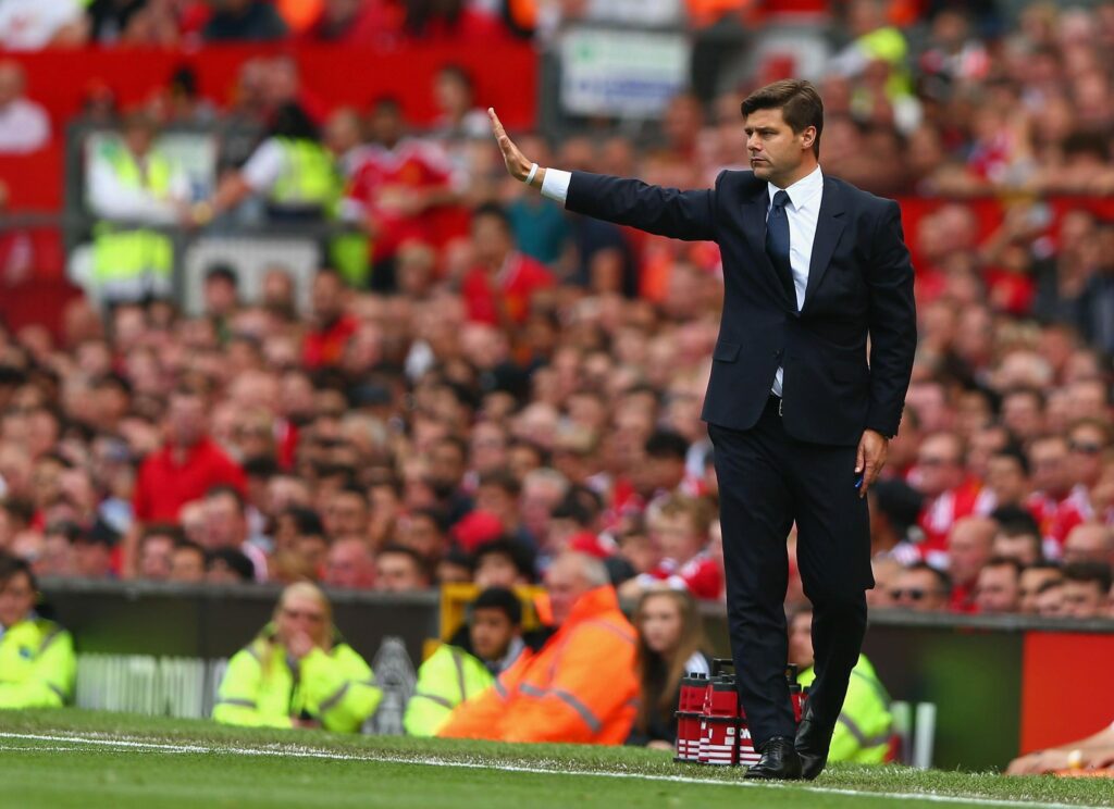 Mauricio Pochettino at Old Trafford