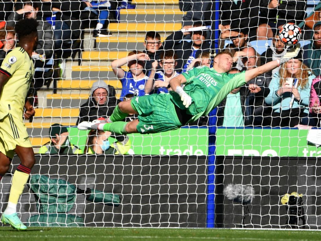 Aaron Ramsdale vs Leicester City