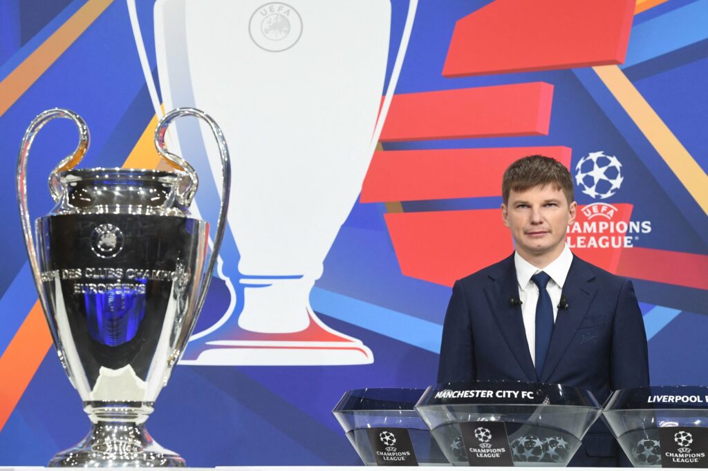 Andrey Arshavin UCL draw