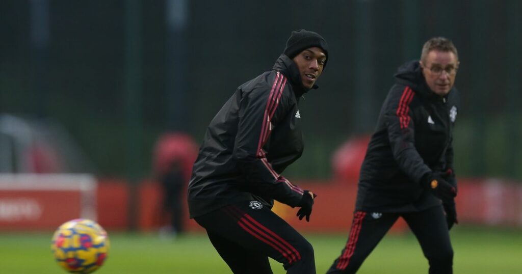 Anthony Martial, Ralf Rangnick