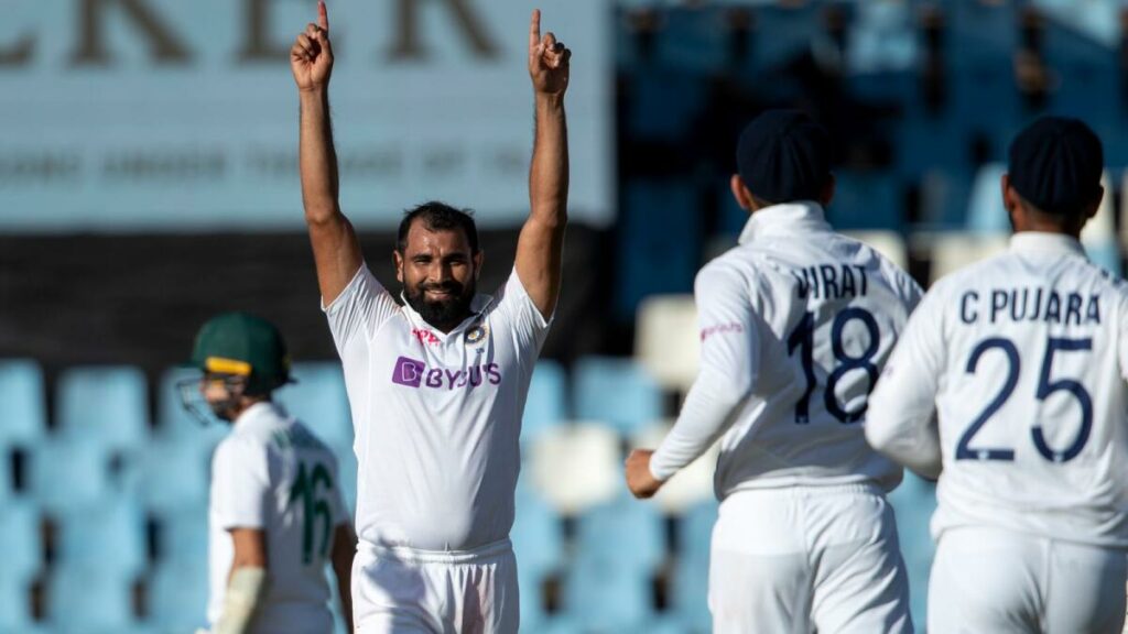 Mammed Shami vs South Africa