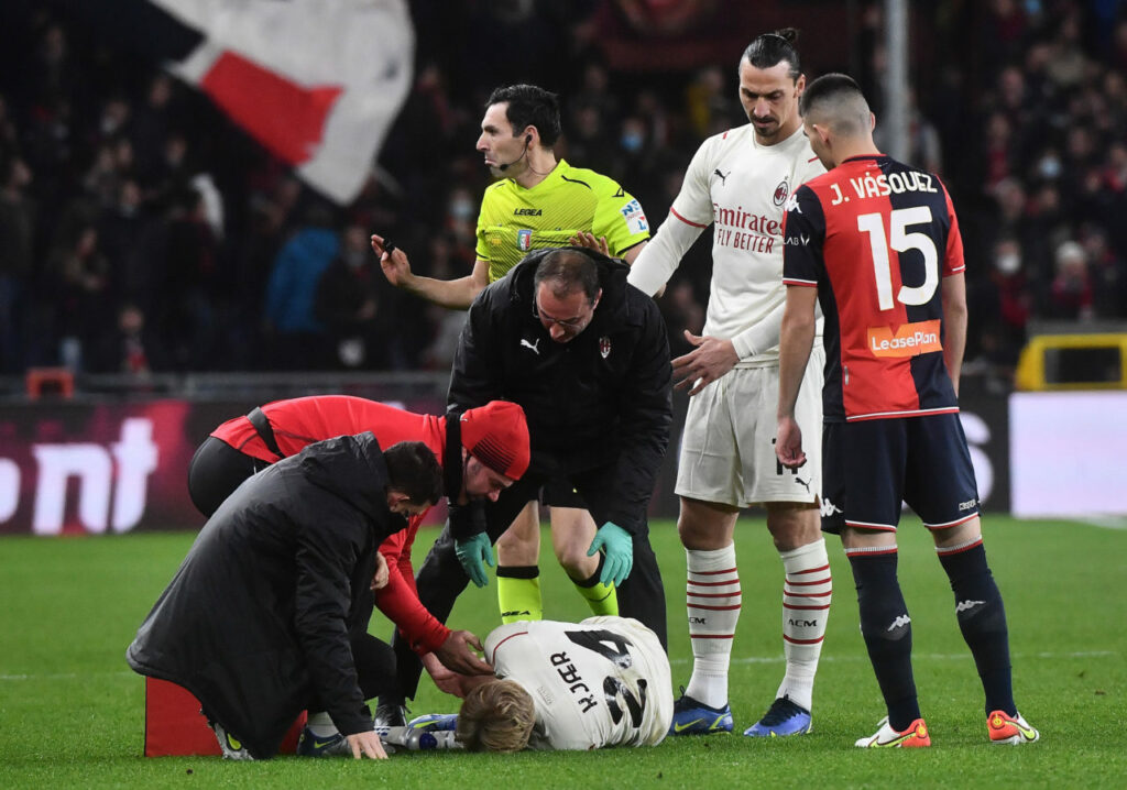 Simon Kjaer Injury