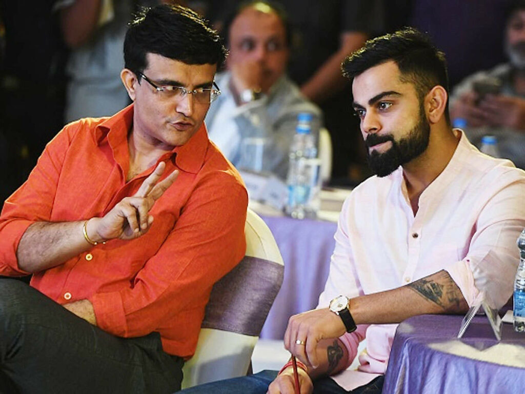 Sourav Ganguly, Virat Kohli