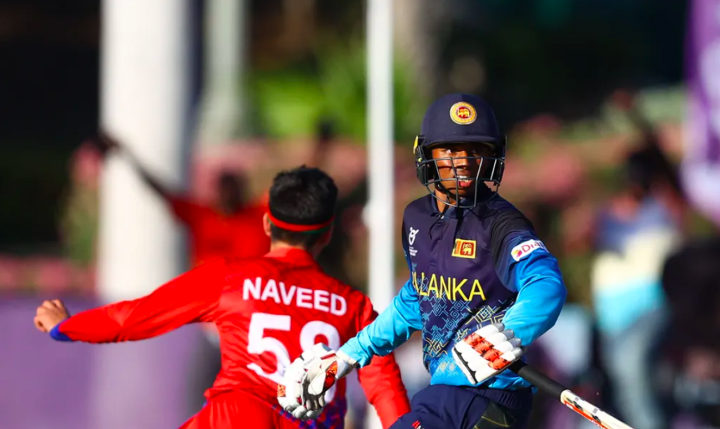 Afghanistan U19 vs Sri Lanka U19