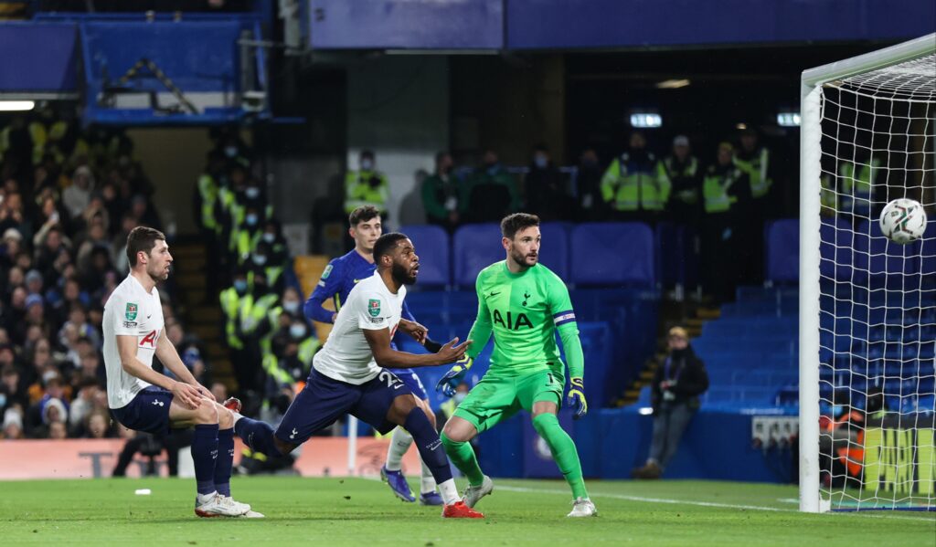 Ben Davies own goal vs Chelsea