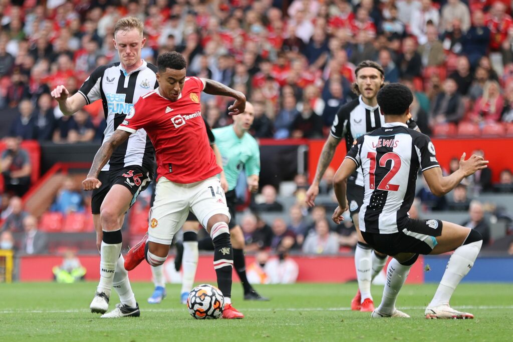 Jesse Lingard vs Newcastle