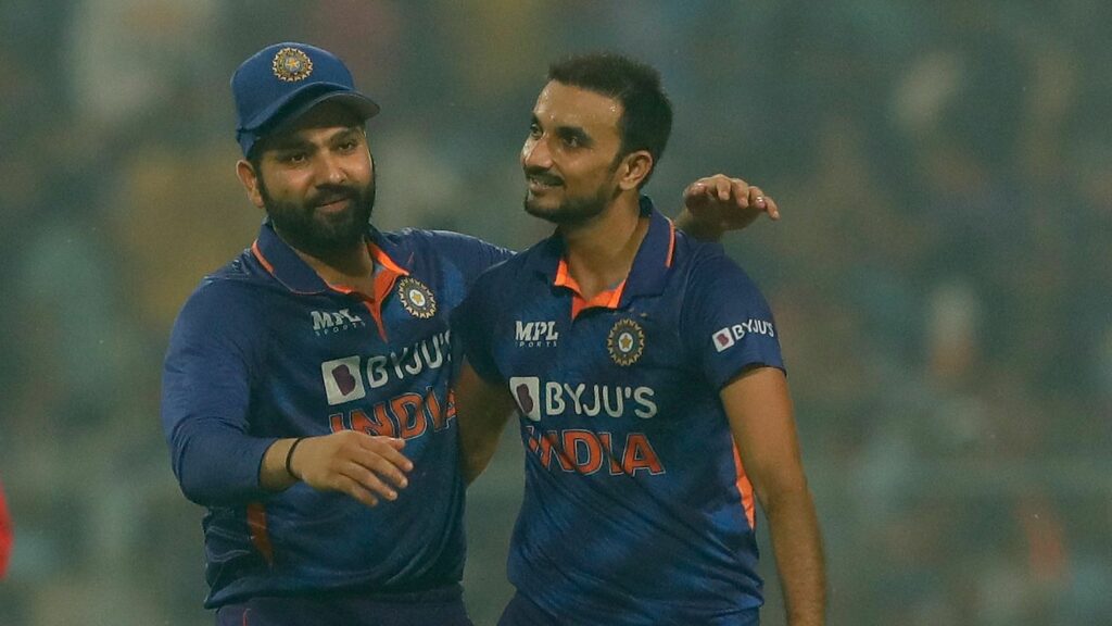 Rohit Sharma, Harshal Patel