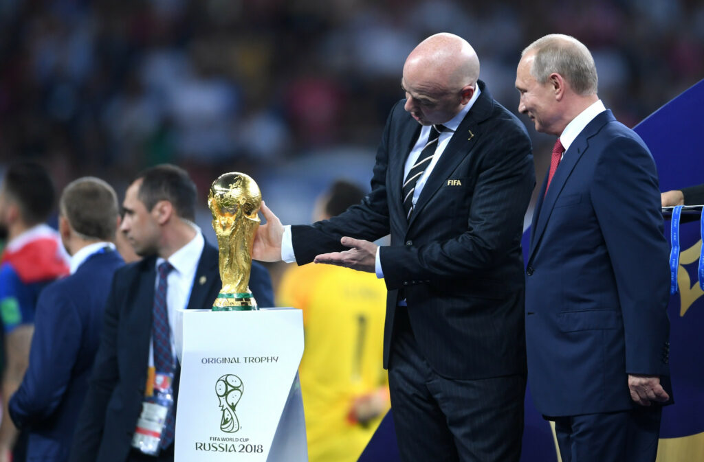 Gianni Infantino, Vladimir Putin