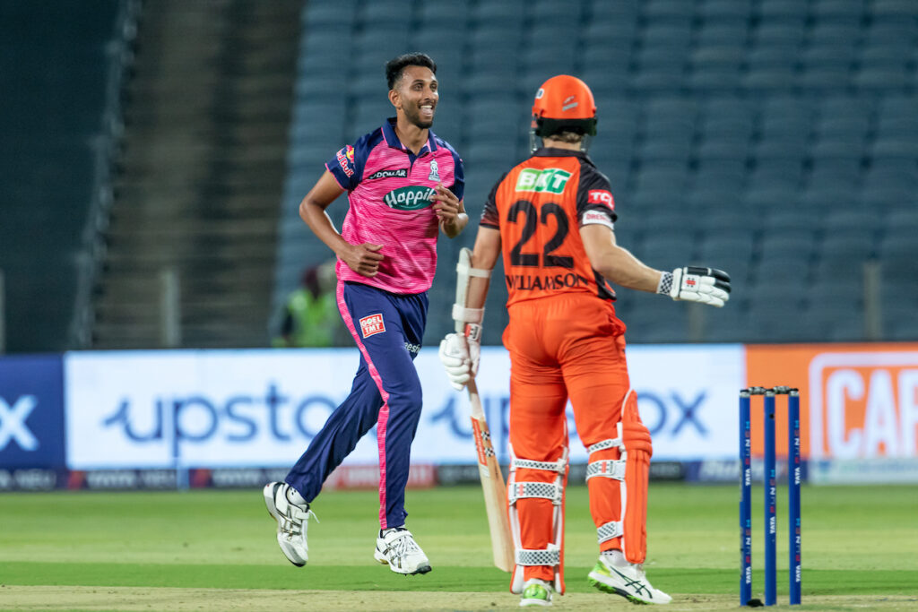 Prasidh Krishna vs Sunrisers Hyderabad