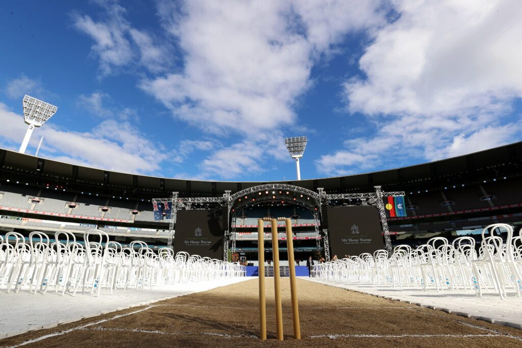 Shane Warne funeral