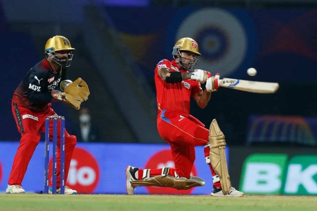 Shikhar Dhawan vs Royal Challengers Bangalore