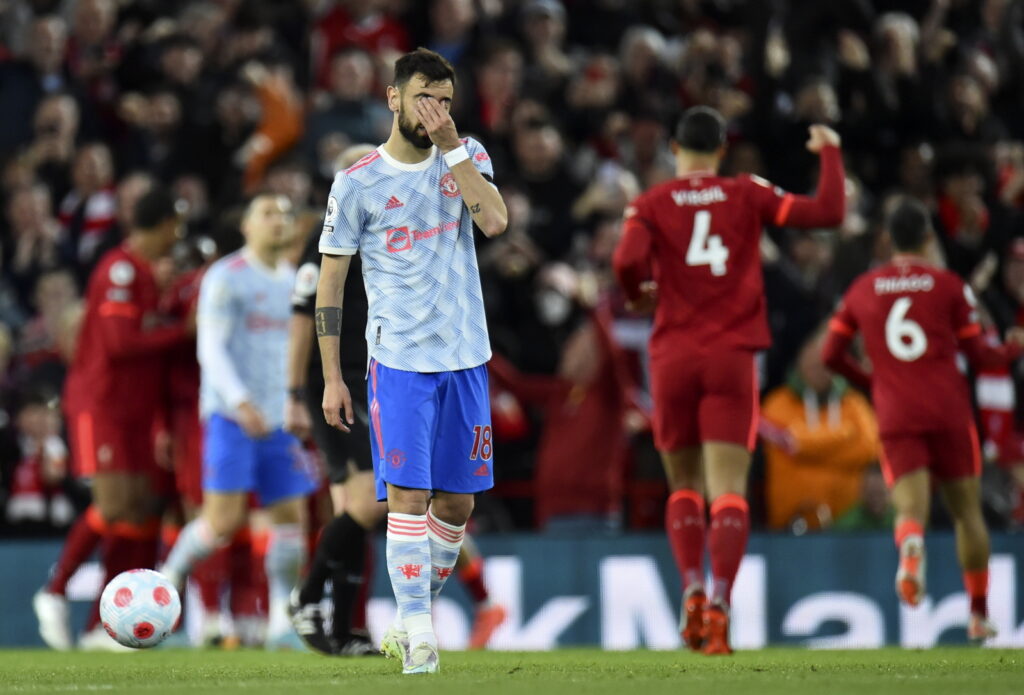 Bruno Fernandes vs Liverpool