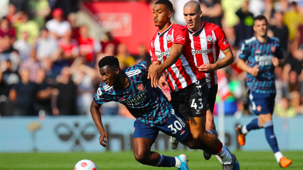 Eddie Nketiah vs Southampton