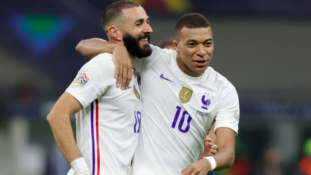 Karim Benzema, Kylian Mbappe