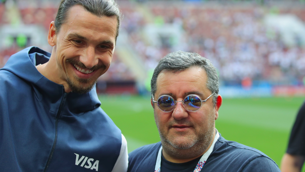 Zlatan Ibrahimovic, Mino Raiola