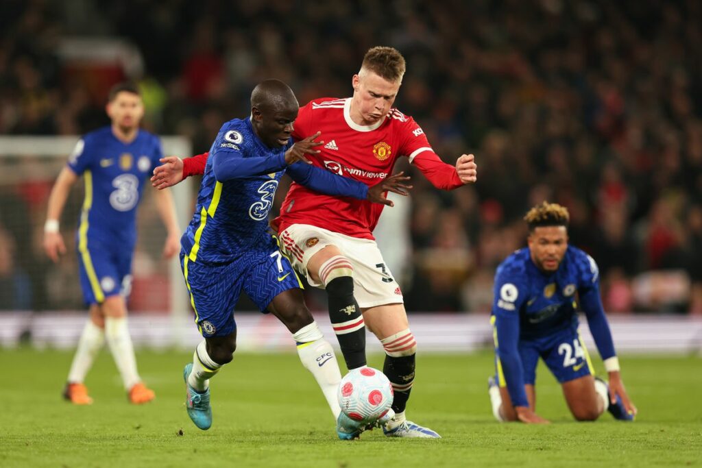 N'Golo Kante vs Manchester United