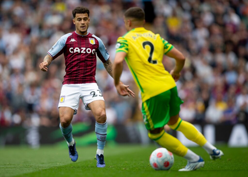 Philippe Coutinho vs Norwich City