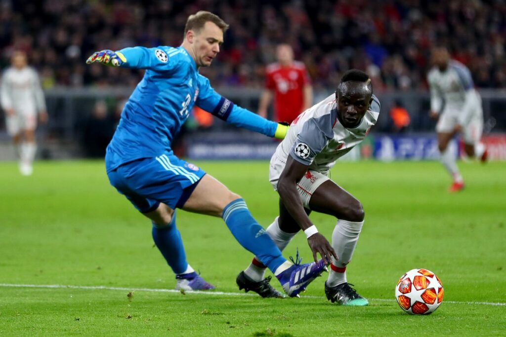 Sadio Mane vs Bayern Munich