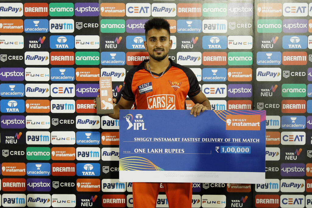 Umran Malik vs Delhi Capitals