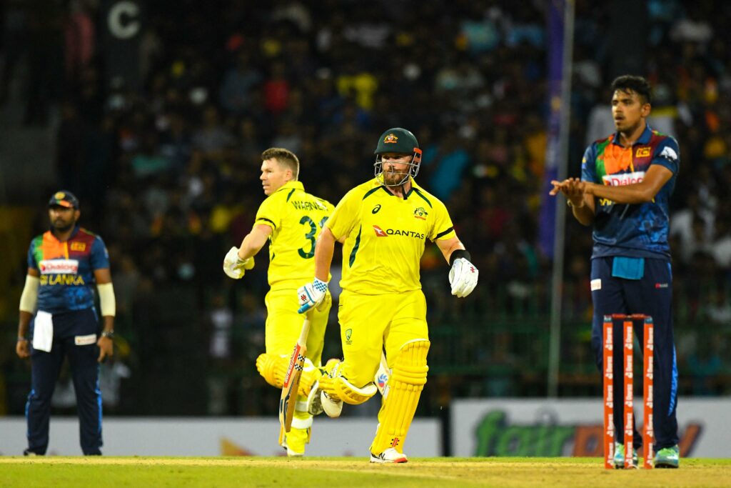 Aaron Finch, David Warner vs Sri Lanka