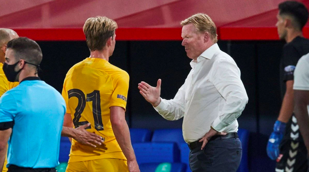 Frenkie de Jong, Ronald Koeman