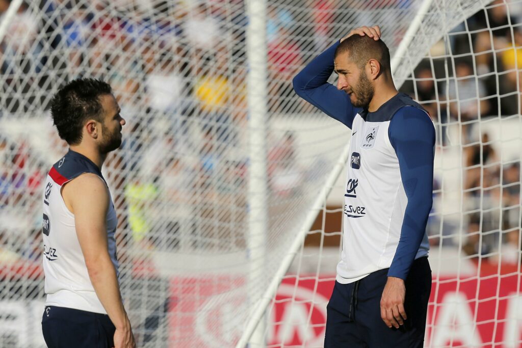 Mathieu Valbuena, Karim Benzema