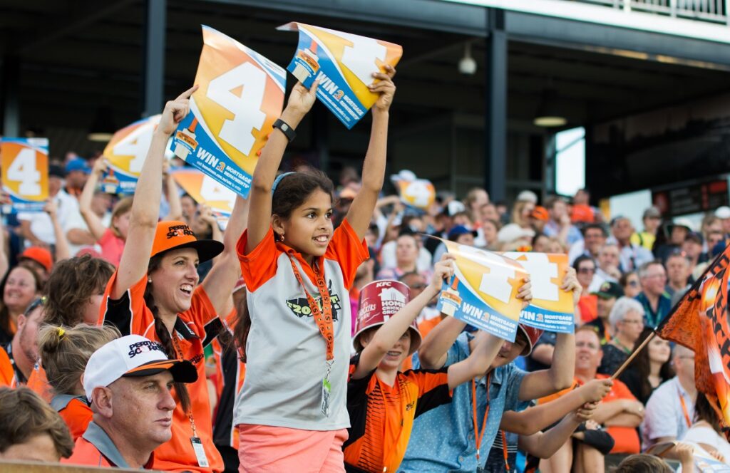 Perth Scorchers fans