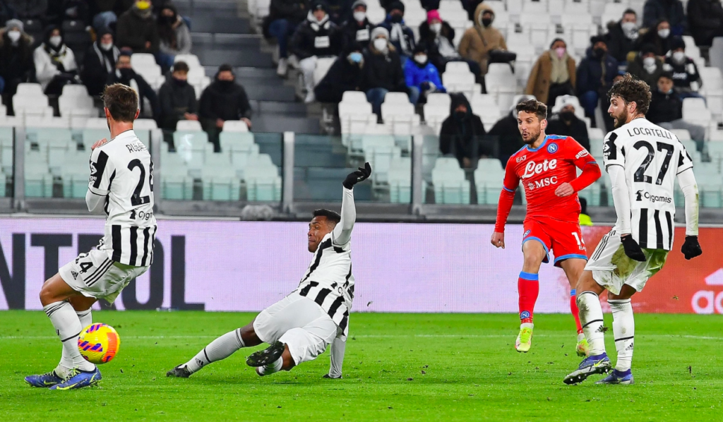 Dries Mertens vs Juventus