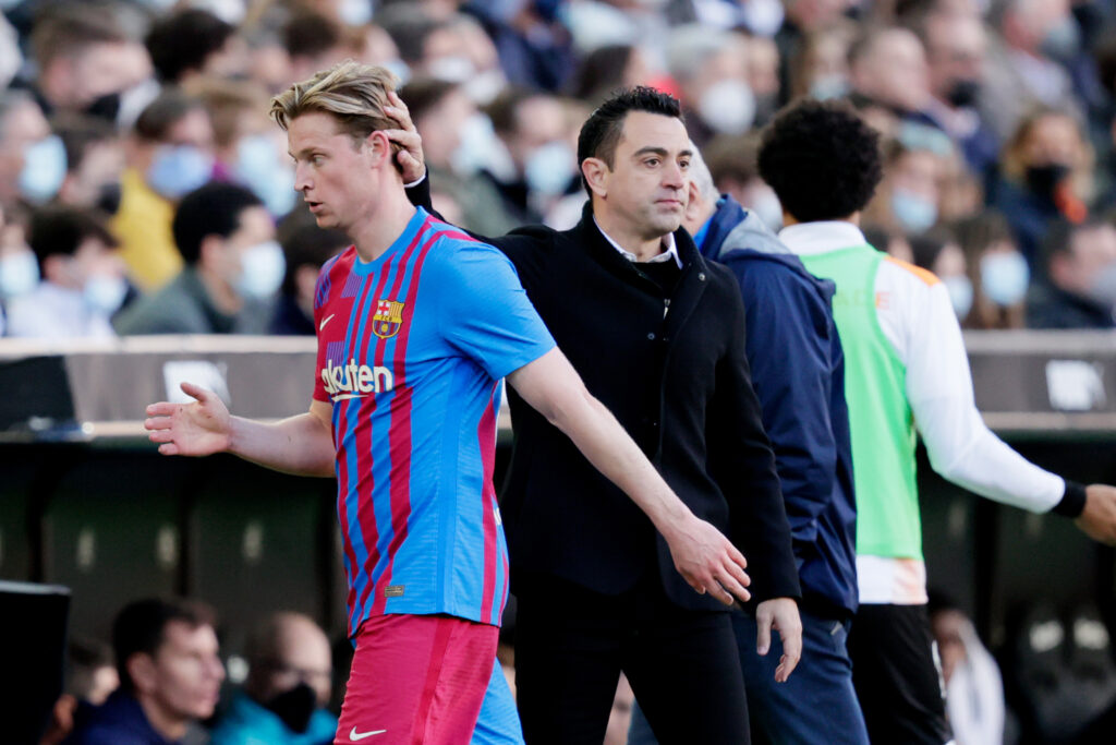 Frenkie de Jong, Xavi Hernandez