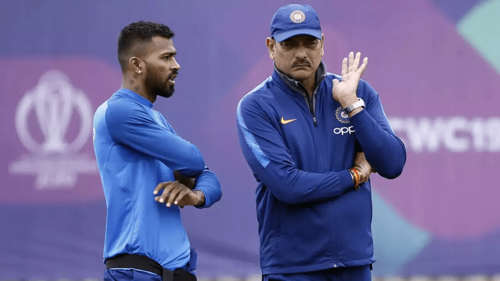 Hardik Pandya, Ravi Shastri