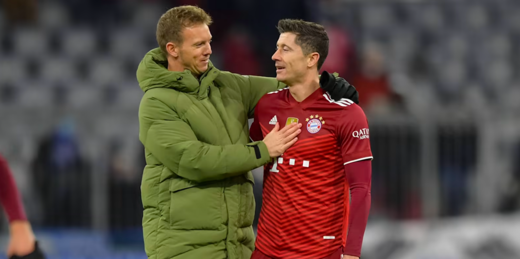 Julian Nagelsmann, Robert Lewandowski