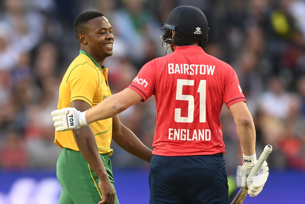 Kagiso Rabada, Jonny Bairstow