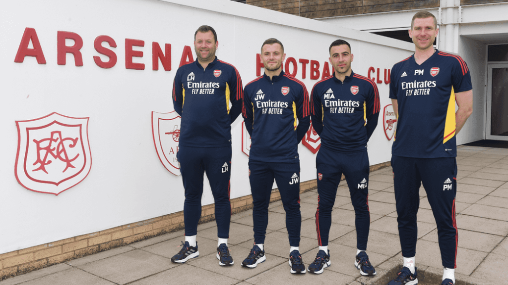 Luke Hobbs, Jack Wilshere, Mehmet Ali, Per Mertesacker