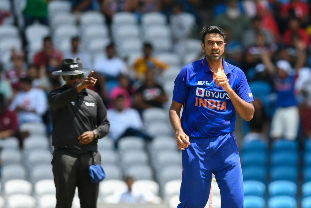 R Ashwin vs West Indies