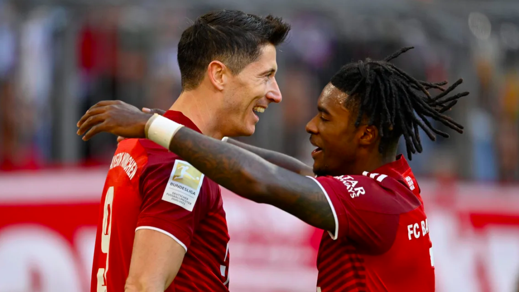 Robert Lewandowski, Omar Richards