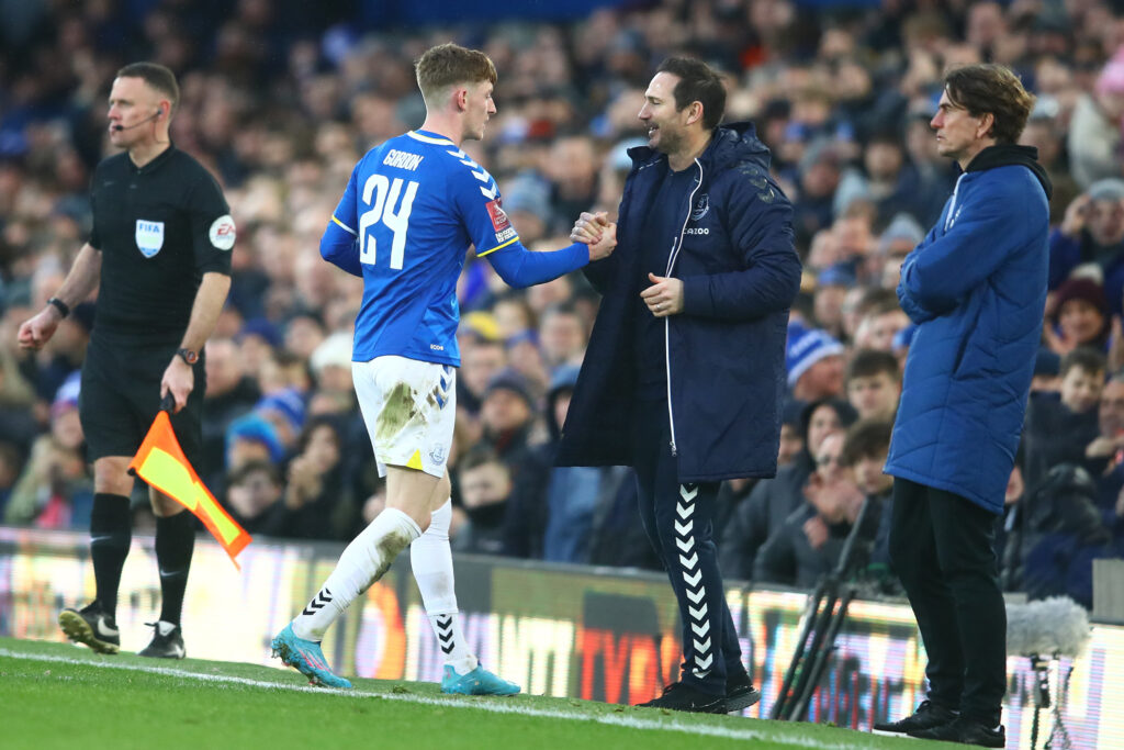 Anthony Gordon, Frank Lampard