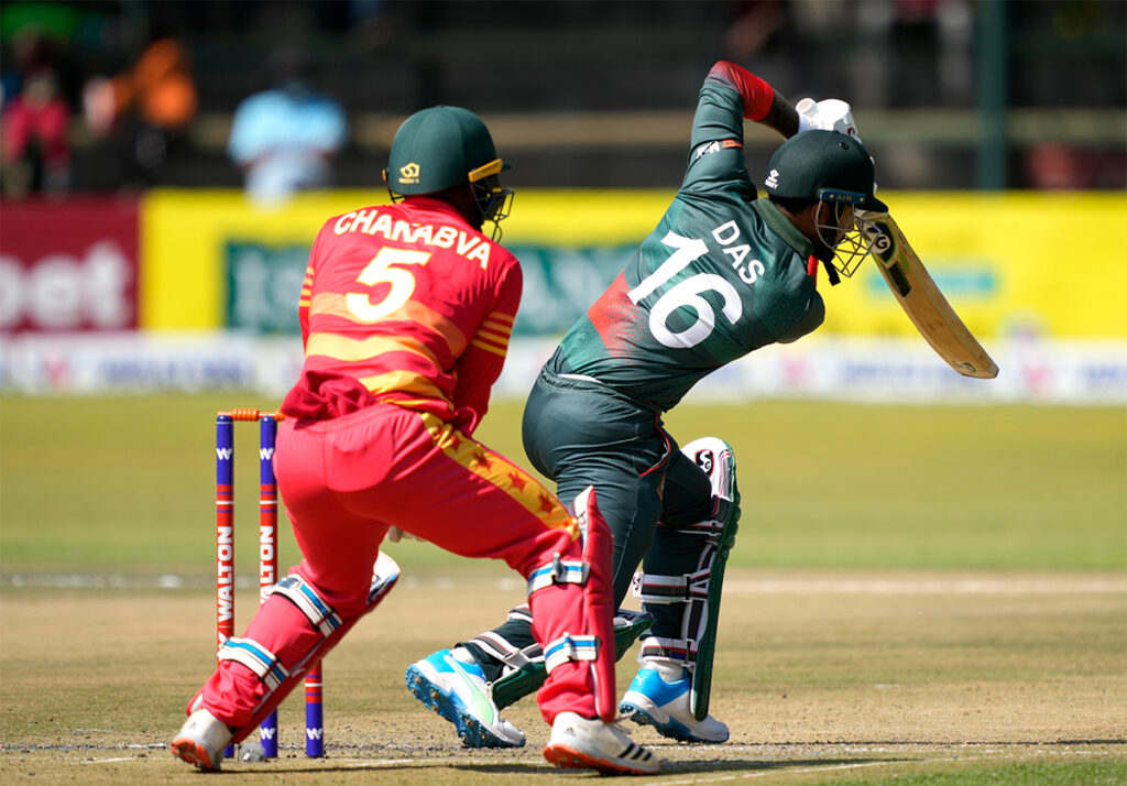 Litton Das vs Zimbabwe