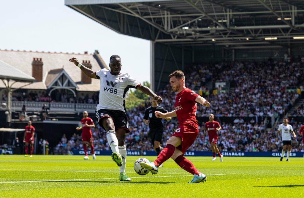 Andy Robertson vs Fulham