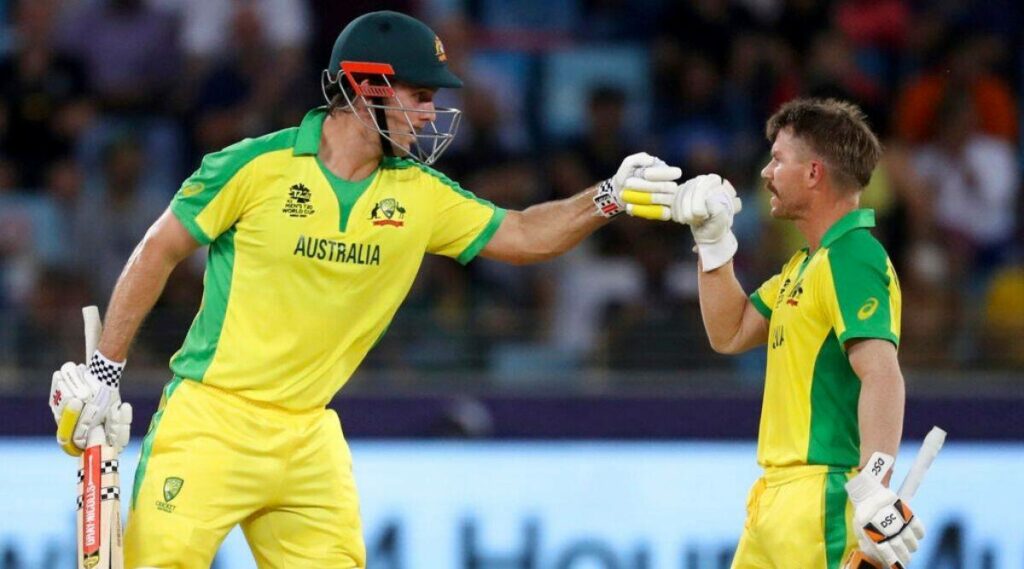 Mitchell Marsh, David Warner